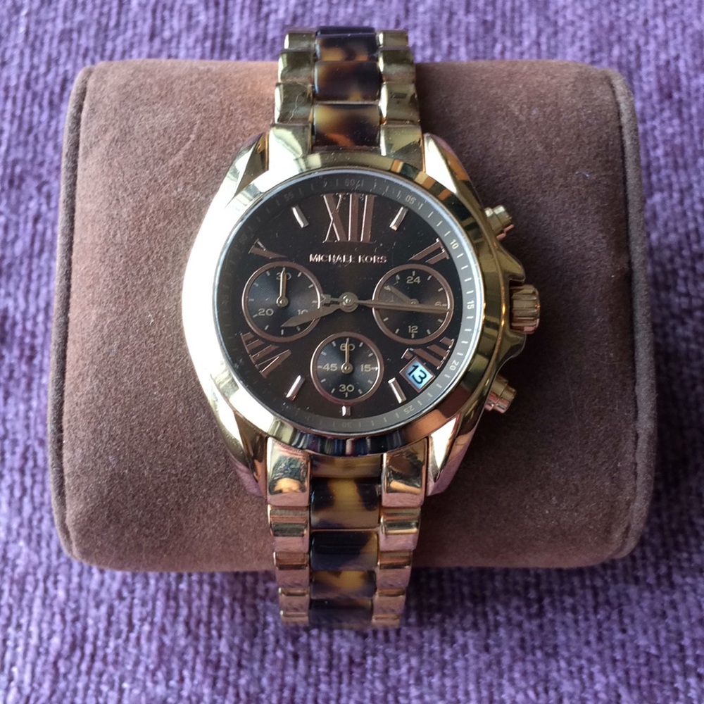 Michael Kors Rose Gold Boyfriend Watch - Picture 1 of 6